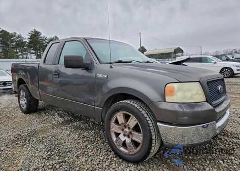 2005 Ford F150 из США, поврежденный, VIN 1FTRX12W05NB39873